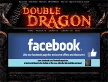Tablet Screenshot of doubledragonlabs.com